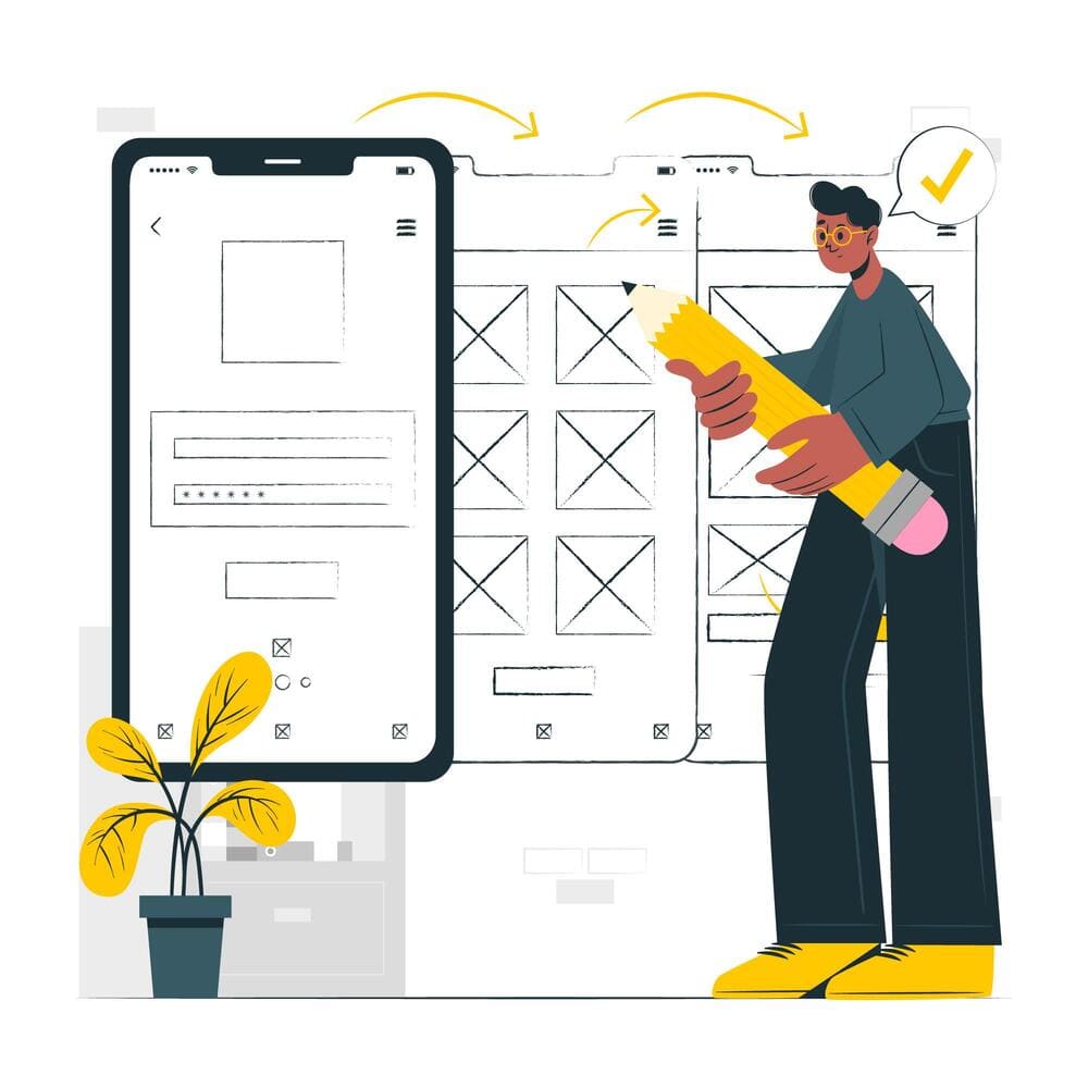 What are the differences between a design wireframe and prototypes design?